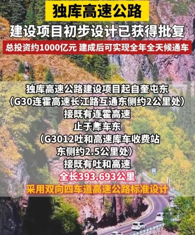即将贯通南北疆步入5小时经济圈ky开元棋牌新疆三大交通动脉(图2)